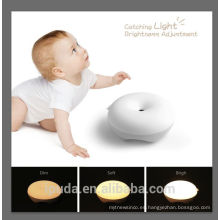 El bebé llevó la luz de la noche del interruptor del sensor, luz de la noche del LED para los niños, carga por USB